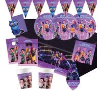 Procos KPop Demon Hunters - Kit de fiesta (52 piezas, para niños de 6 a 8 niños)