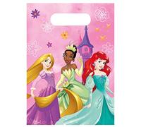Procos - Party Loot Bags Disney Princess Live Your Story Bolsas de regalo caramelos, 6 unidades, 94070