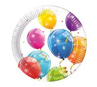 Procos-PR88148 Platos de papel, multicolor (Ciao Srl PR88148)