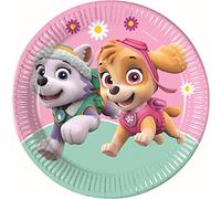 Procos PR90274 Paw Patrol Platos de Papel, Color Rosa/Verde (Ciao SRL PR90274)