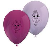 Procos PR90864 LOL - Globos Sorpresa (8 Unidades), Color Morado