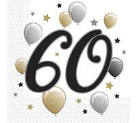 Procos Pr88869 Servilletas 2 Veli 33 X 33 Cm, Milestone, 20 Piezas