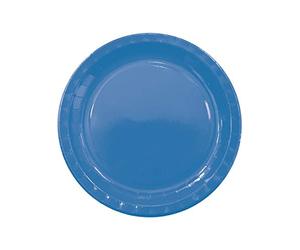 PROCOS Set de 8 platos grandes Blue Solid