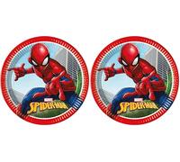 Procos Spiderman Crime Fighter 8 Plates (Paquete de 2)