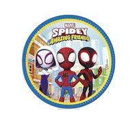 Procos Spidey and His Amazing Friends - Juego de 8 platos de fiesta FSC