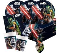 Procos Star Wars Galaxy Set de Fiesta para Cumpleaños Infantil para 8 Niños