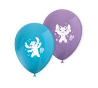 PROCOS STITCH - 8 globos impresos con puntadas