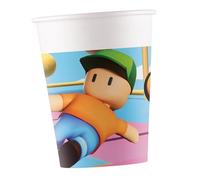 Procos Stumble Guys - Vasos de papel (8 unidades, 200 ml)