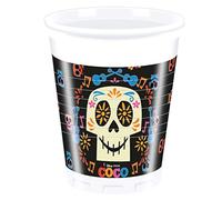 Procos vaso de plástico 200 ML Coco, Multicolor, 5pr89462