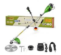 Procraft ATA-40BS - Desbrozadora con batería (40 V, 420 mm, sin escobillas, 1 batería de 4,0 Ah, cargador)