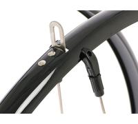 Procraft Juego de guardabarros Rainbow Race 35 ruedas delantera y trasera negro 28" set ( RD+RT )