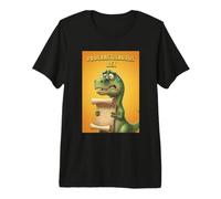 Procrastisaurus Rex Humor Divertido Procrastinación Arte Ingenioso Camiseta Premium