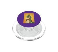 Procrastisaurus Rex Humor Divertido Procrastinación Arte Ingenioso PopSockets PopGrip para MagSafe