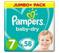 Procter & Gamble Pampers 81683760 - Baby-dry pañales, unisex