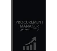 Procurement Manager Notebook (6 x 9 Inches): Logbook for Supplier Management, Purchase Orders, and Inventory Tracking