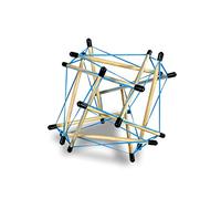 PRODA TASARIM Tensologic Premium Kit, Tensegrity, modelo de física, kit de modelo de tenegridad, modelos de resistencia de construcción, kit de construcción de arquitectura, edad mínima 14, 18 tacos