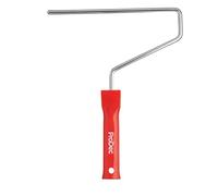 ProDec PRFR015 - Marco de rodillo de pintura profesional para rodillos acolchados con barra cromada de 8 mm y mango de ajuste a presión para postes de extensión