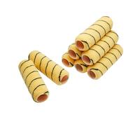 ProDec 8 unidades Emulsion Value Box 8 rodillos profesionales de tejido de pelo medio de 9 pulgadas para un acabado liso con pinturas de emulsión y albañilería en paredes, techos interiores exteriores