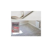 ProDec Advance 12 pies x 12 pies Protector Resistente al Agua Paño de Algodón para Pintar Decorar Cubrir Suelos y Muebles, Absorbe Derrames, No Empapa, Bricolaje y Profesional, Reutilizable