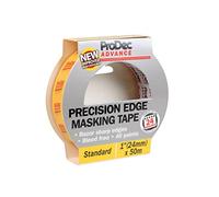 ProDec Advance 24mm (1 inch) x 50m Precision Edge Multi Surface Painters Masking Tape for Razor Sharp Lines with No Paint Bleed Para Pintar y Decorar en Interiores Compatible con Todas las Pinturas