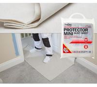 ProDec Advance 6ft x 3ft Protector Resistente al Agua Paño de Algodón para Puertas y Lugares Estrechos para Pintar y Decorar, Absorbe Derrames sin Empapar, Bricolaje y Profesional
