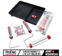 ProDec Advance 6PC Hielo Fusión 22.9cm x 4.4cm & 10.2cm Decoración Rodillo Juego