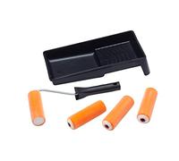 ProDec Advance ARRT002 - Juego de 6 mini rodillos de 10,16 cm, marco y bandeja para pinturas brillantes y satinadas