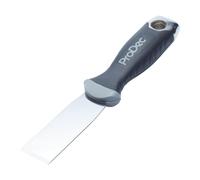 ProDec Advance DGS125 Duragrip - Rascador de pintura de agarre suave de 1.25 pulgadas para quitar pintura, adhesivo, papel pintado y más, color plateado