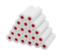 ProDec Big Box - Paquete de 20 mini rodillos de pintura de espuma de alta densidad de 4 pulgadas para un acabado suave con pinturas brillantes y satinadas en zócalos, alféizares de ventanas, puertas