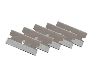 ProDec Paquete de 5 cuchillas de 1.5 pulgadas para mini raspador contorneado, color rojo