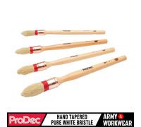 Prodec Windsor 4 Piezas Banda Set de Cepillos Natural Cerda Pintura Barniz -