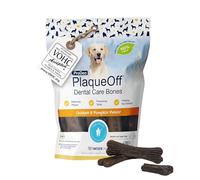 ProDen PlaqueOff 13 Huesos Dentales Sabor Pollo para Perros Medianos y Grandes - Limpiador Sarro Dental, Placa y Mal Aliento - Huesos para Perros Grandes Snacks para Perros