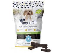 ProDen PlaqueOff Mini Dental Bones Vegetable Fusion - Mini huesos de verduras, 20 unidades, 340 g, para perros pequeños y en miniatura
