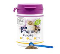 ProDen PlaqueOff Polvo para Gatos 40g - Limpiador Dental 100% Natural, Formula Gatos Exigentes, Ayuda a Eliminar Placa, Sarro y Mal Aliento, hasta 4 Meses de duración