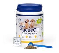 ProDen PlaqueOff Powder - Polvos para Perros y Gatos, 180 g, para el Mal Aliento, Placa bacteriana, (180, unflavour)