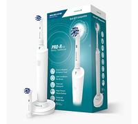 Prodental Pro Rotary R-150 Multi Action Blanco Edition - Cepillos de dientes eléctricos + 2 cabezales de cepillo