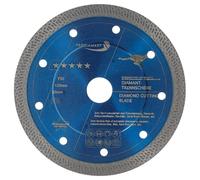 PRODIAMANT Disco de corte de diamante F50 135 mm x 20 mm para azulejos y gres porcelánico | Accesorios para cortador automático de azulejos de mesa | apto para TCSA1200 | Turbo segmento de 1,2 mm