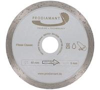PRODIAMANT Disco de corte de diamante para azulejos, 80 mm x 15 mm, 80 mm