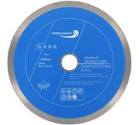 PRODIAMANT Disco de corte de diamante para azulejos y baldosas profesional 200 mm x 30/25,4 mm F702 ProRim no se rompe en azulejos y baldosas de gres porcelánico y piedra natural