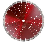 PRODIAMANT Disco de corte de diamante Premium, hormigón 350 mm x 20 mm, altura de segmento 15 mm