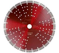 PRODIAMANT Disco de corte de diamante Premium, hormigón 350 mm x 30 mm, altura de segmento 15 mm