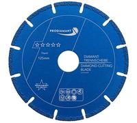 PRODIAMANT disco de corte de diamante universal Titanit 125 mm x 22,2 mm Multicorte, corta todos los materiales de construcción