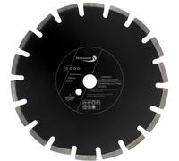 PRODIAMANT Disco de corte diamantado 300 mm x 25,4 mm abrasivo para asfalto, solado, hormigón ligero, hormigón fresco, arenisca y arcilla refractaria