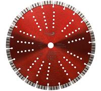 PRODIAMANT Disco de Corte Diamantado Premium Hormigón 300 mm x 20 mm - Segmento 15 mm, corte profesional en Hormigón y Cemento, apto para Sierra de Pavimento