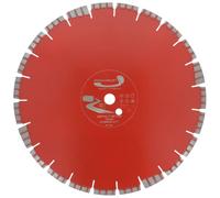 PRODIAMANT Disco de Corte Diamantado Premium Láser 350 mm x 20 mm - Soldadura Láser, corte profesional hormigón y asfalto, apto para sierra de pavimento