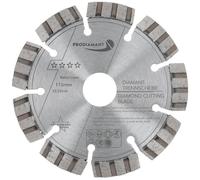 PRODIAMANT Disco de Corte Diamantado Premium Láser Hormigón 115 mm x 22,23 mm - Soldadura Láser, corte profesional Hormigón y Cemento, máxima seguridad y duración, apto para amoladora angular