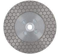 PRODIAMANT Disco diamantado para biselar azulejos 125 mm con brida M14 F-Jolly para azulejos y gres porcelánico 125 mm x M14 para corte a 45 grados, biselado y lijado
