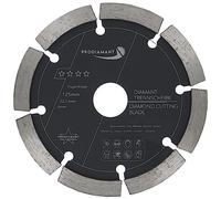 PRODIAMANT fresa de juntas ø 125 mm anchura 6mm para mortero hormigón mampostería y yeso 10mm segmento de diamante calidad profesional