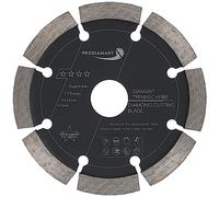 PRODIAMANT Fresa para juntas ø 115 mm anchura 4,5mm para mortero hormigón mampostería y yeso segmento de diamante 10mm calidad profesional