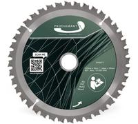 PRODIAMANT hoja de sierra circular 160mm x 20mm para madera, metal y aluminio compatible con sierra de inmersión, hoja de sierra circular 160mm